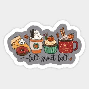 Fall Sweet Fall Sticker